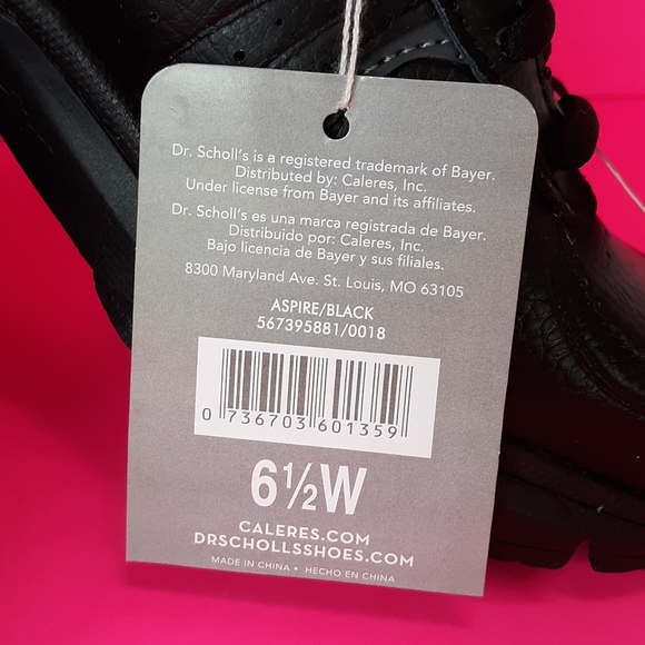 Dr. Scholls Gel Cushion black gym shoes NWT - Picture 11 of 11